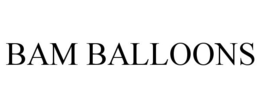 BAM BALLOONS trademark