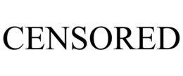 CENSORED trademark