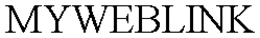 MYWEBLINK trademark