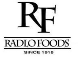 RF RADLO FOODS SINCE 1916 trademark