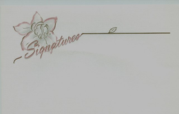 SIGNATURES trademark