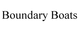 BOUNDARY BOATS trademark