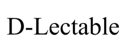 D-LECTABLE trademark