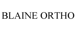 BLAINE ORTHO trademark