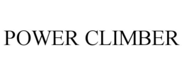 POWER CLIMBER trademark