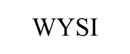 WYSI trademark