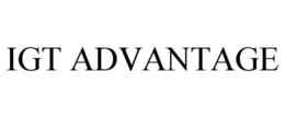 IGT ADVANTAGE trademark