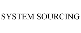 SYSTEM SOURCING trademark