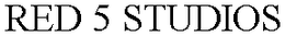 RED 5 STUDIOS trademark