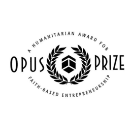 OPUS PRIZE A HUMANITARIAN AWARD FOR FAITH-BASED ENTREPRENEURSHIP trademark