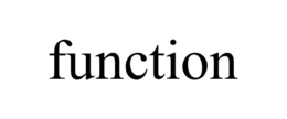 FUNCTION trademark