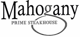 MAHOGANY PRIME STEAK HOUSE trademark