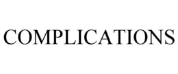 COMPLICATIONS trademark