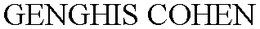 GENGHIS COHEN trademark