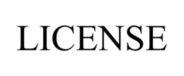 LICENSE trademark