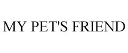 MY PET'S FRIEND trademark
