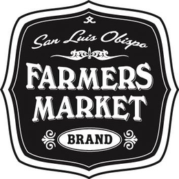 SAN LUIS OBISPO FARMER'S MARKET BRAND trademark