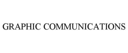 GRAPHIC COMMUNICATIONS trademark