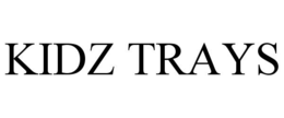 KIDZ TRAYS trademark