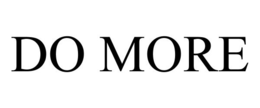 DO MORE trademark