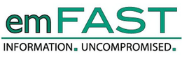 EMFAST INFORMATION. UNCOMPROMISED. trademark