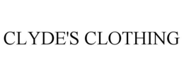 CLYDE'S CLOTHING trademark