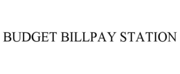 BUDGET BILLPAY STATION trademark