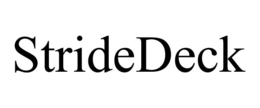STRIDEDECK trademark