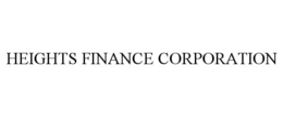 HEIGHTS FINANCE CORPORATION trademark