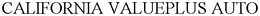 CALIFORNIA VALUEPLUS AUTO trademark