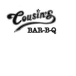 COUSIN'S BAR-B-Q trademark