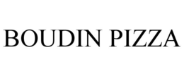 BOUDIN PIZZA trademark