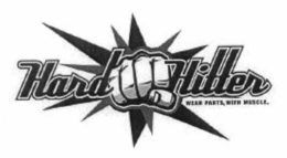 HARD HITTER WEAR PARTS, WITH MUSCLE. trademark