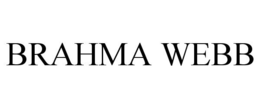 BRAHMA WEBB trademark