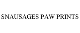 SNAUSAGES PAW PRINTS trademark