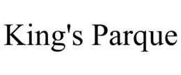 KING'S PARQUE trademark