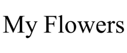 MY FLOWERS trademark