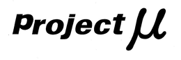 PROJECT µ trademark