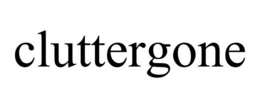 CLUTTERGONE trademark