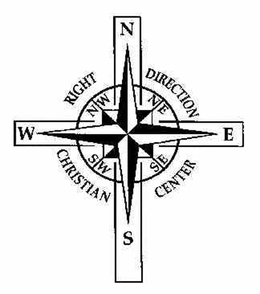 RIGHT DIRECTION CHRISTIAN CENTER N E S W NE SE SW NW trademark