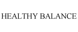 HEALTHY BALANCE trademark