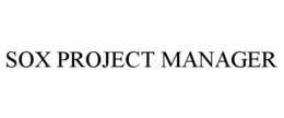 SOX PROJECT MANAGER trademark