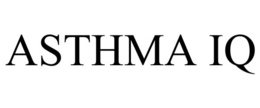 ASTHMA IQ trademark