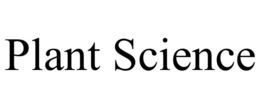 PLANT SCIENCE trademark