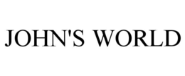 JOHN'S WORLD trademark