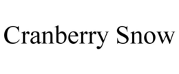CRANBERRY SNOW trademark