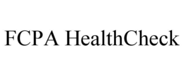 FCPA HEALTHCHECK trademark