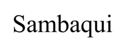 SAMBAQUI trademark