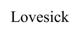 LOVESICK trademark