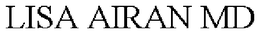 LISA AIRAN MD trademark